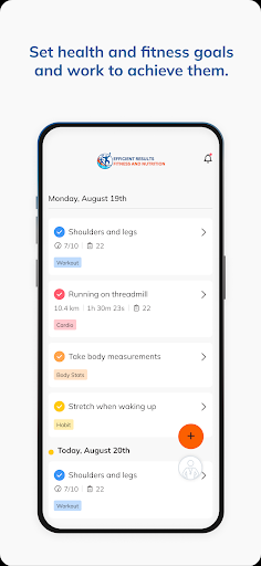 Efficient Results Fitness ekran görüntüsü