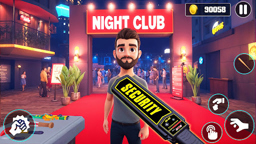 Club Security Manager Sim Game ekran görüntüsü