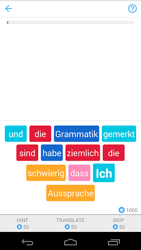 Learn German - Sentence Master ekran görüntüsü