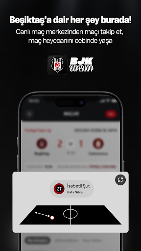 BJK SuperApp ekran görüntüsü