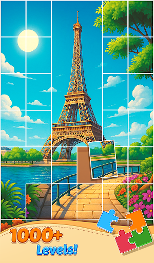 Jigsaw Solitaire Art Puzzle ekran görüntüsü