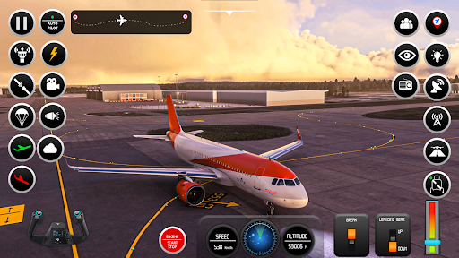 Flight Simulator Airplane Game ekran görüntüsü