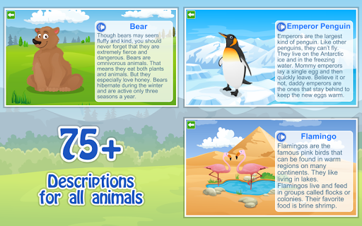 Kids Learn about Animals Lite ekran görüntüsü