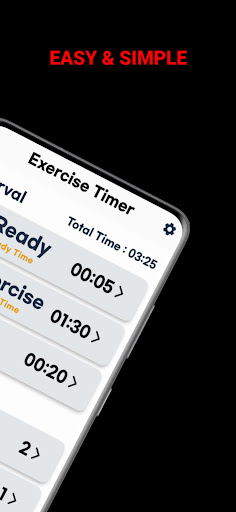 GYM Timer: Egzersiz antrenman ekran görüntüsü