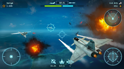 Battle Warplanes: Uçak 3D ekran görüntüsü