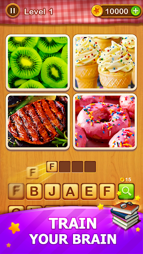 4 Pics Guess Word -Puzzle Game ekran görüntüsü