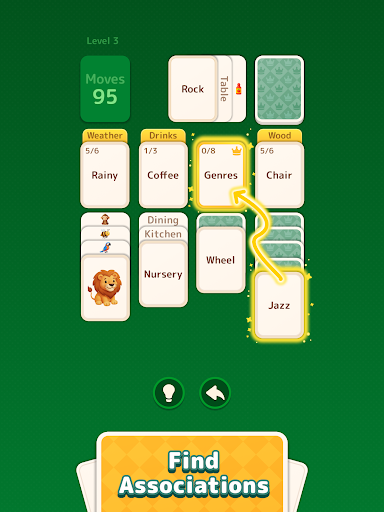 Word Solitaire: Associations ekran görüntüsü