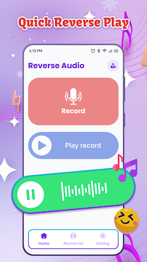 Reverse Play: Audio & Singing ekran görüntüsü