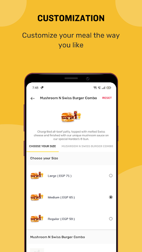 Hardee's Egypt - Order Online ekran görüntüsü
