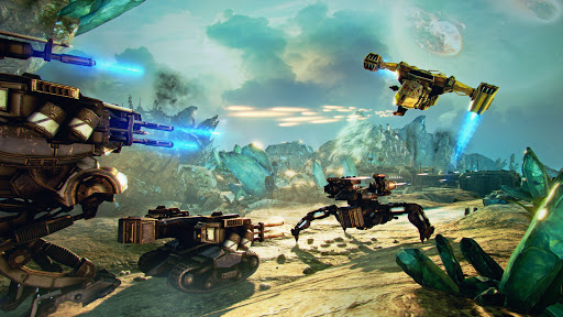 Red Siren: Robot and Mecha War ekran görüntüsü