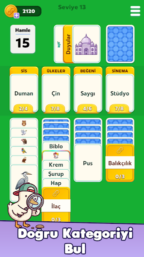 Solitaire Kelime Eşleme Oyunu ekran görüntüsü