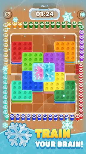 Coffee Sort - Block Jam Puzzle ekran görüntüsü