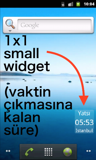 Ezan ALARMI ekran görüntüsü