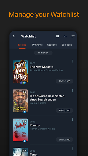 Moviebase: Film ve Dizi ekran görüntüsü