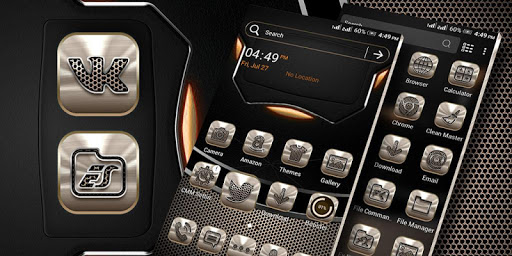 Metalic Launcher Theme ekran görüntüsü