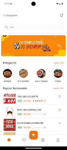 Yemek Kapımda ekran görüntüsü