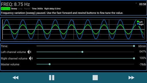 Sound Test for Android TV ekran görüntüsü