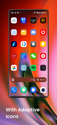 OxygenOS 16 Icon pack ekran görüntüsü