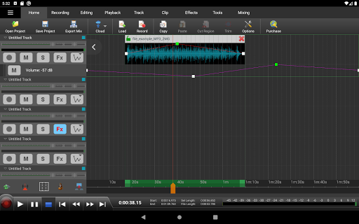 MixPad Master's Edition Trial ekran görüntüsü