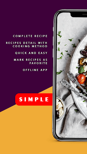 Diet Recipes Offline ekran görüntüsü