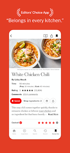 NYT Cooking: Quick Tasty Meals ekran görüntüsü