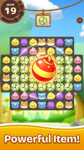 Candy Friends Forest : Match 3 ekran görüntüsü