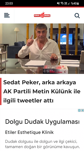 Kanal Maraş ekran görüntüsü