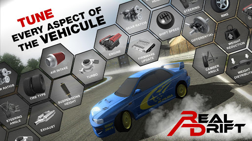 Real Drift Car Racing Lite ekran görüntüsü