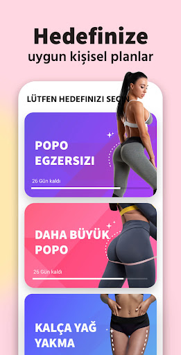 Kalça ve Bacaklar Egzersizi ekran görüntüsü