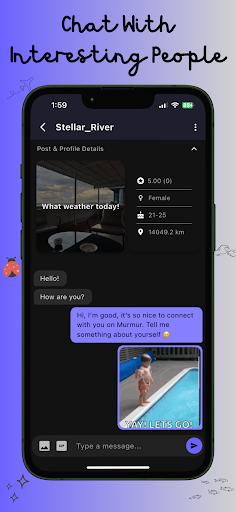 Murmur - Anonymous Post, Chat ekran görüntüsü