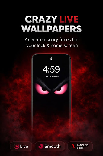 Crazy Face Wallpaper ekran görüntüsü