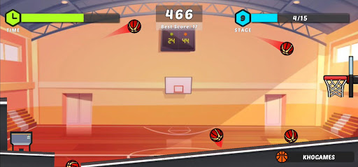 Basketball Time Shots ekran görüntüsü