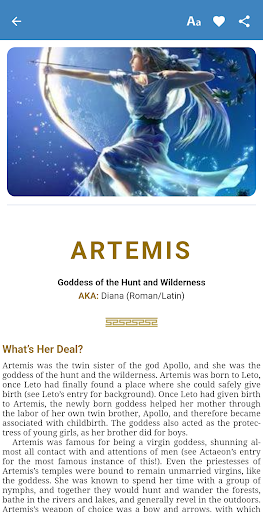 Greek Gods and Myths - Offline ekran görüntüsü