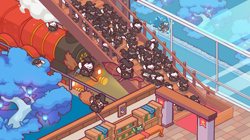 Cat Magic School : Cute Tycoon ekran görüntüsü