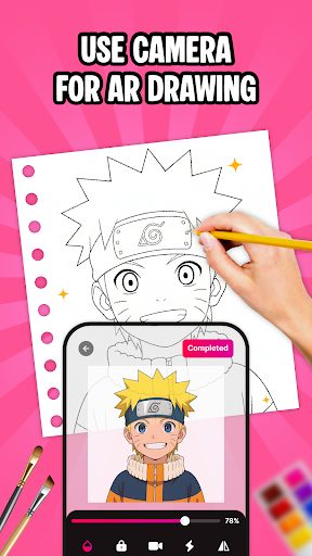 AR Çizim: Anime Çizmeyi Öğren ekran görüntüsü