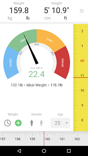 BMI Calculator Pro ekran görüntüsü