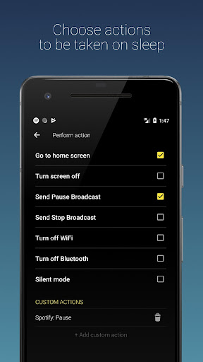 Sleep Timer (Turn music off) ekran görüntüsü