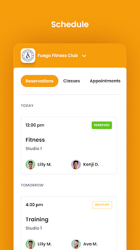 Fuego Fitness Club ekran görüntüsü