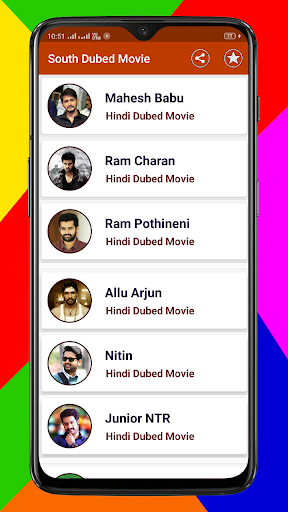 South Movies Hindi Dubbed app ekran görüntüsü