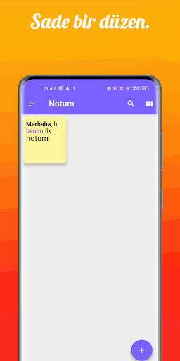 Notum ekran görüntüsü