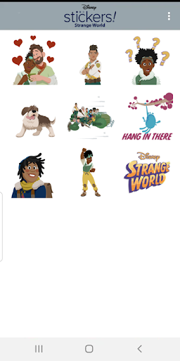 Disney Stickers: Strange World ekran görüntüsü