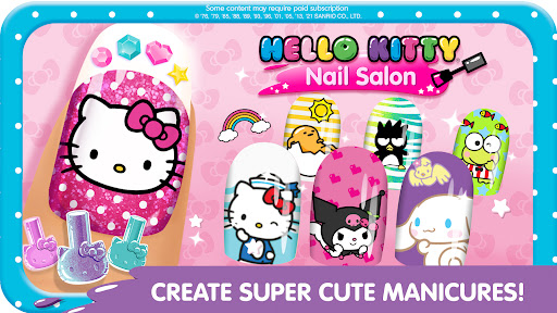 Hello Kitty Nail Salon ekran görüntüsü