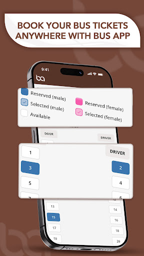Bus App - Bus Tickets Booking ekran görüntüsü