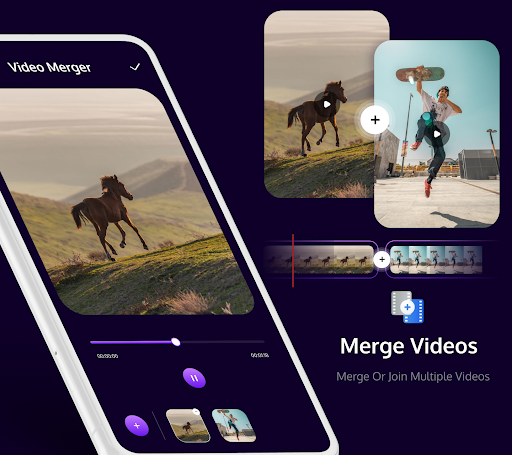 Video Editor - Merger & Joiner ekran görüntüsü