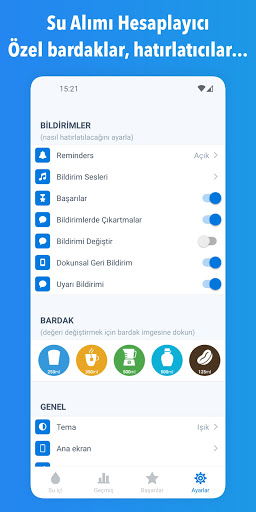 WaterMinder - hidrasyon ekran görüntüsü