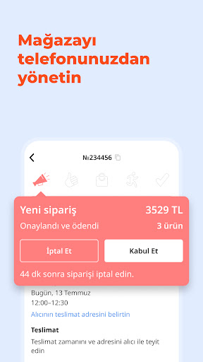 Flowwow Seller: online satış ekran görüntüsü