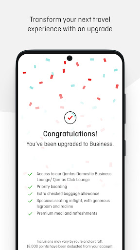 Qantas Airways ekran görüntüsü