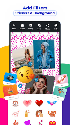 Photo Collage Editor ekran görüntüsü