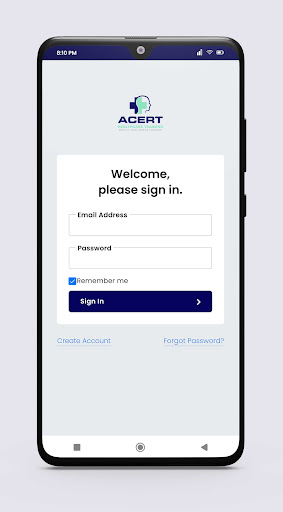 ACERT Healthcare ekran görüntüsü