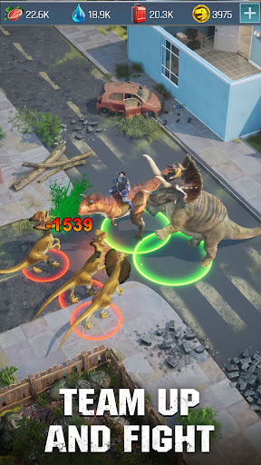 Dino War: Survival ekran görüntüsü